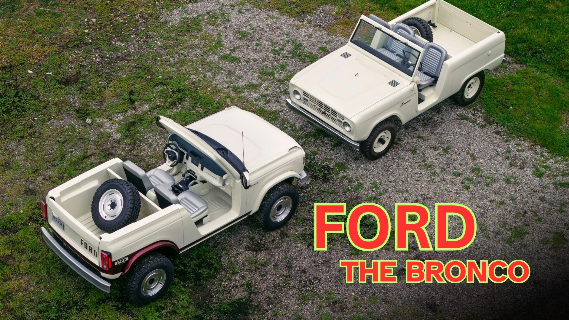 Ford Celebrates 60th Anniversary of the Bronco with a Concept Roadster
