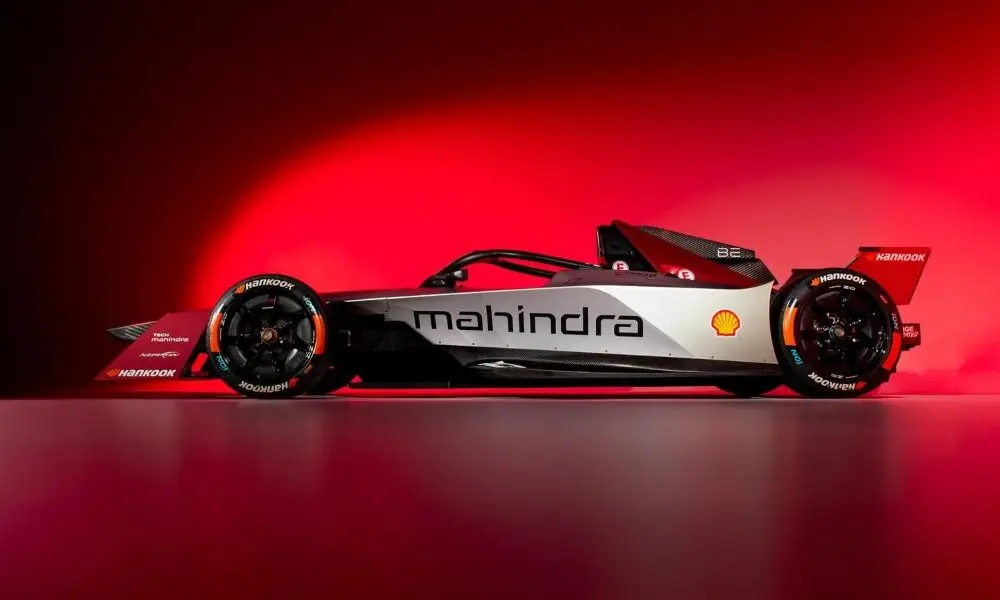 Mahindra Formula E Car Revealed With New Livery Ahead of Season 12