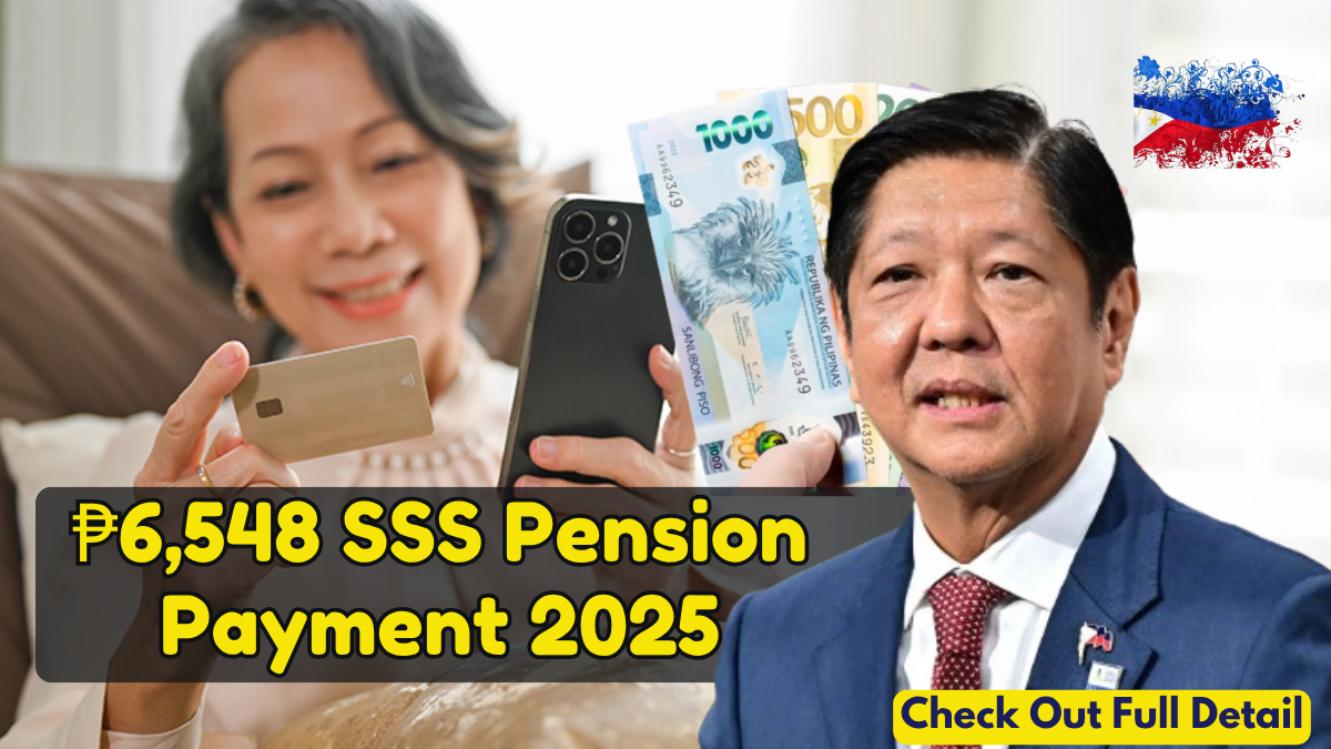 ₱6,548 SSS Pension Payment December 2025