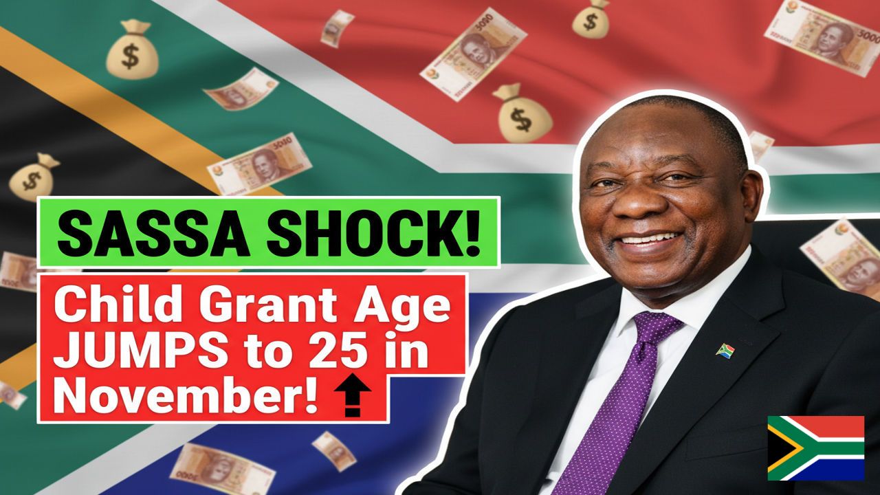 SASSA Extends Child Support Grant Age Limit to 25: Full Eligibility Rules, Application Guide and November 2025 Update